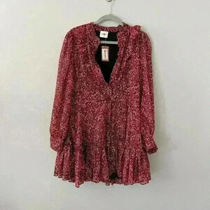 Buddy Love Celia Long Sleeve Dress Size Small NWT NEW